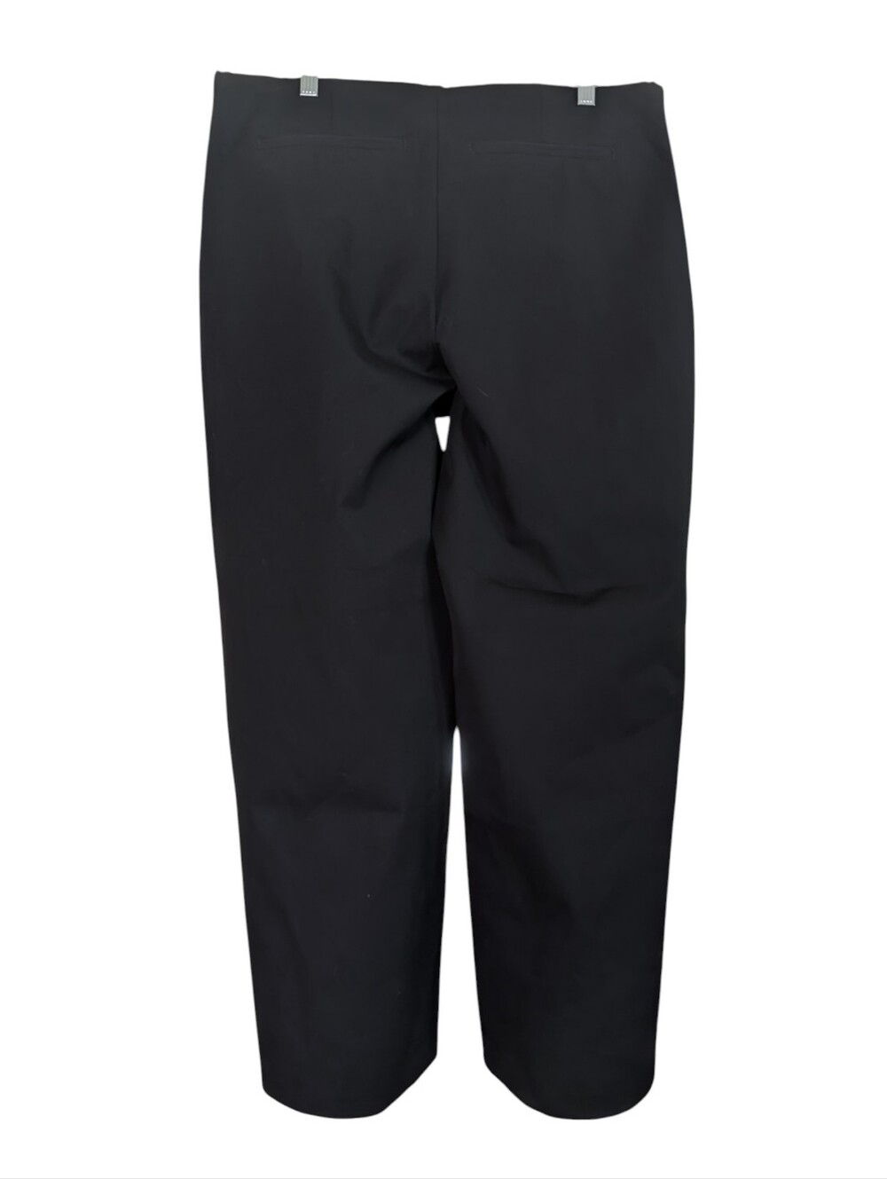 Old Navy High-Rise Pixie Wide Leg Pants XL NWT Black Pull-On Career Stretch - Picture 5 of 9